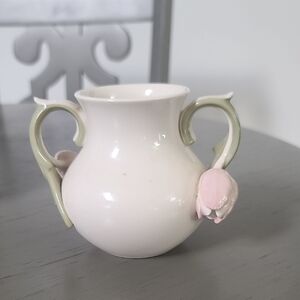 Goebel WGermany White Ceramic Tulip Vase
